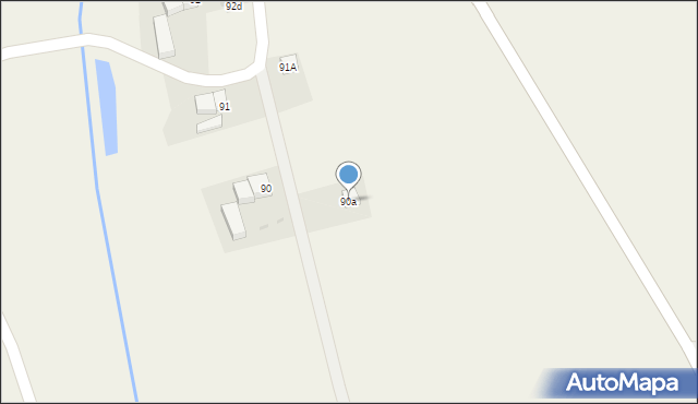 Ocice, Ocice, 90a, mapa Ocice