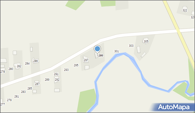 Ocieka, Ocieka, 300, mapa Ocieka