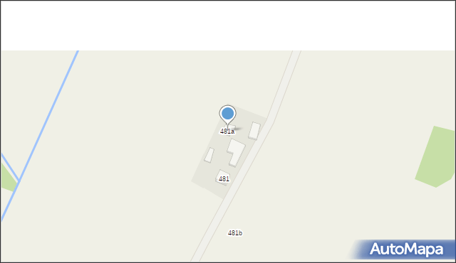 Ocieka, Ocieka, 481a, mapa Ocieka