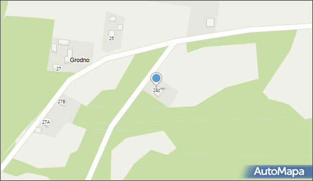 Ociesęki, Ociesęki, 24c, mapa Ociesęki
