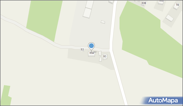 Ociesęki, Ociesęki, 60a, mapa Ociesęki
