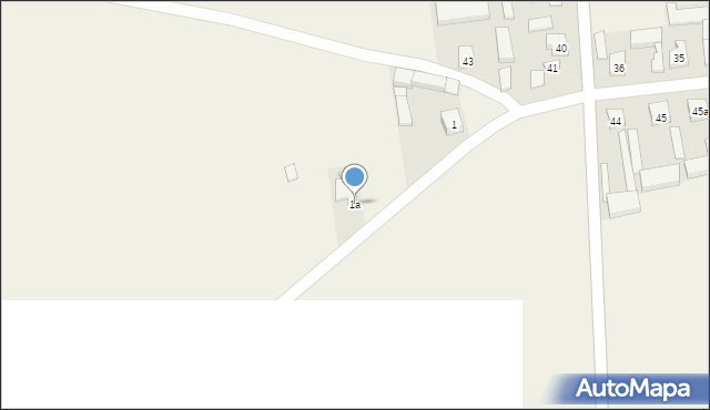 Ocin, Ocin, 1a, mapa Ocin
