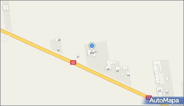 Ocin, Ocin, 46a, mapa Ocin