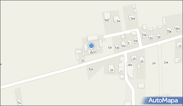 Ocin, Ocin, 53, mapa Ocin