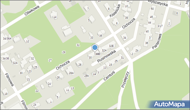 Warszawa, Ochocza, 30C, mapa Warszawy