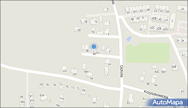 Wieliczka, Ochota, 3A, mapa Wieliczka