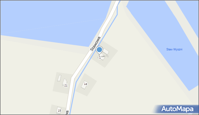 Zaborze, Ochabska, 1, mapa Zaborze