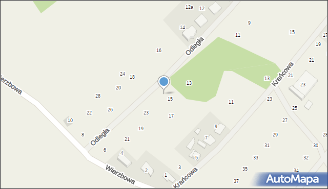 Borkowice, Odległa, 21, mapa Borkowice