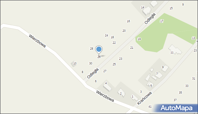 Borkowice, Odległa, 26, mapa Borkowice