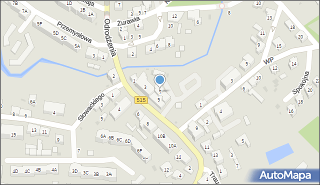 Dzierzgoń, Odrodzenia, 7, mapa Dzierzgoń