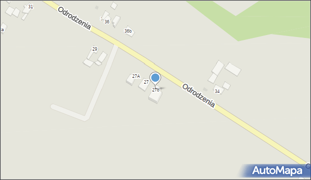 Kowalewo Pomorskie, Odrodzenia, 27b, mapa Kowalewo Pomorskie