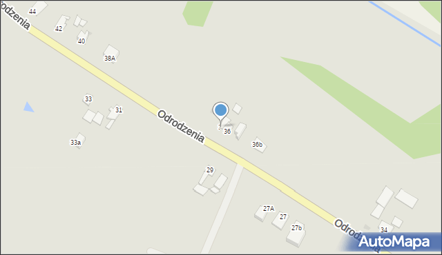 Kowalewo Pomorskie, Odrodzenia, 38, mapa Kowalewo Pomorskie