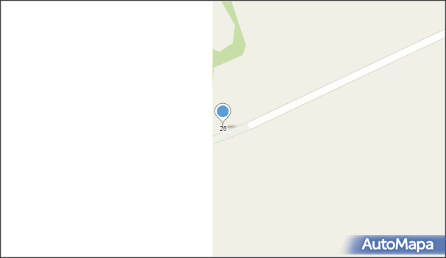 Obrowiec, Odrzańska, 26, mapa Obrowiec