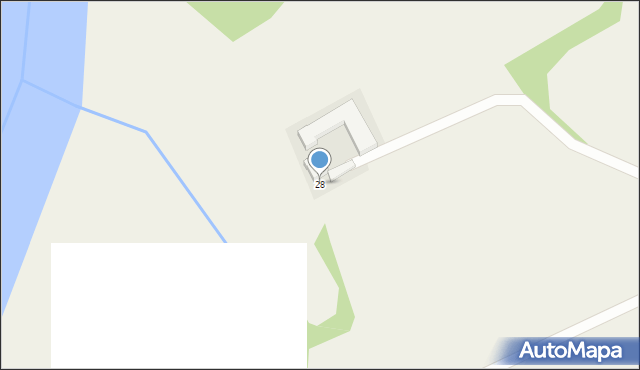 Obrowiec, Odrzańska, 28, mapa Obrowiec