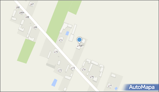 Odechowiec, Odechowiec, 173A, mapa Odechowiec