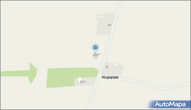 Odechowiec, Odechowiec, 182b, mapa Odechowiec