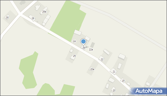 Odoje, Odoje, 23, mapa Odoje