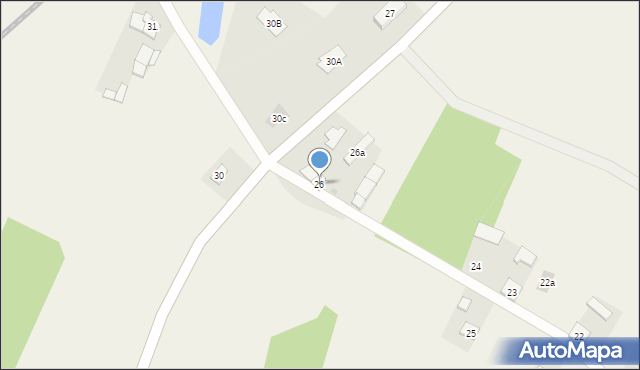 Odoje, Odoje, 26, mapa Odoje