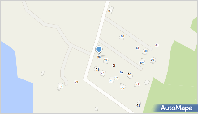 Odoje, Odoje, 66, mapa Odoje