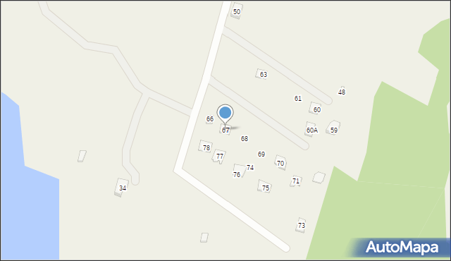 Odoje, Odoje, 67, mapa Odoje