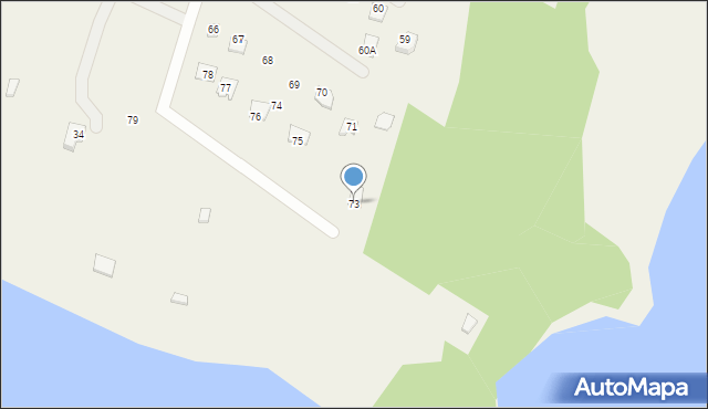 Odoje, Odoje, 73, mapa Odoje
