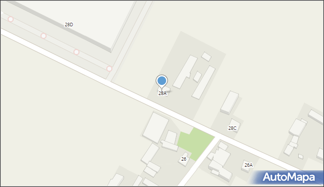 Odrzywołek, Odrzywołek, 28A, mapa Odrzywołek