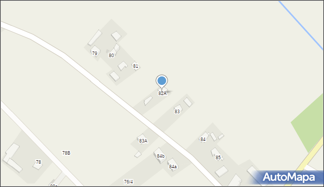 Odrzywołek, Odrzywołek, 82A, mapa Odrzywołek