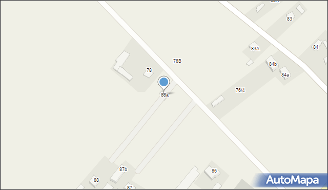 Odrzywołek, Odrzywołek, 88a, mapa Odrzywołek