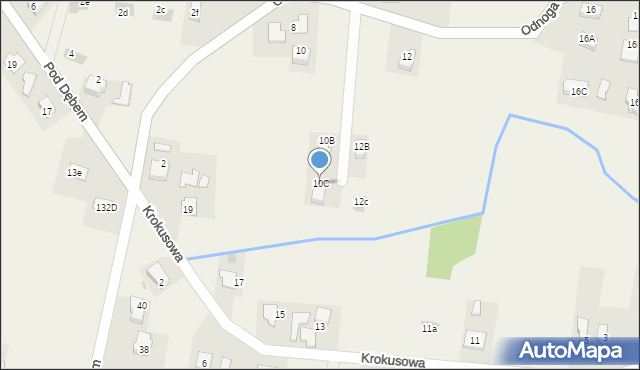 Poręba Wielka, Odnoga, 10C, mapa Poręba Wielka