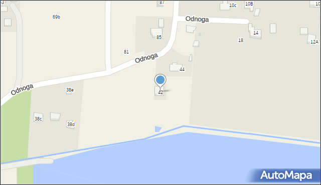 Poręba Wielka, Odnoga, 42, mapa Poręba Wielka