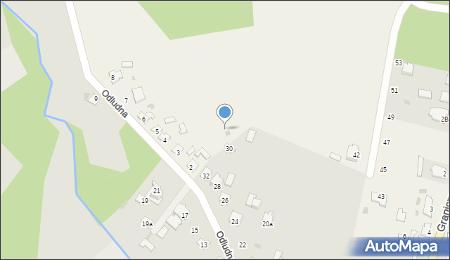 Rogów, Odludna, 2a, mapa Rogów