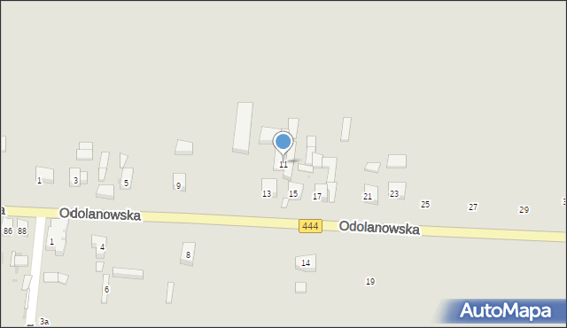 Sulmierzyce, Odolanowska, 11, mapa Sulmierzyce