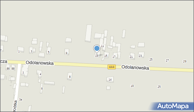 Sulmierzyce, Odolanowska, 13, mapa Sulmierzyce