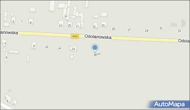 Sulmierzyce, Odolanowska, 19, mapa Sulmierzyce