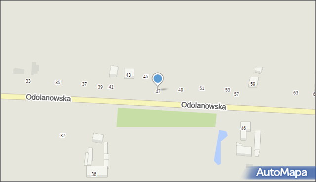 Sulmierzyce, Odolanowska, 47, mapa Sulmierzyce