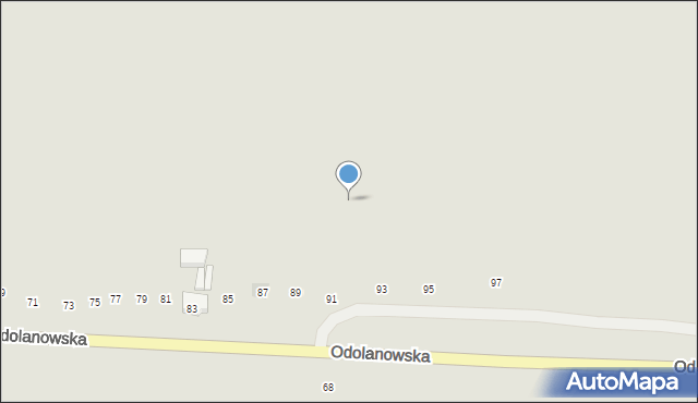 Sulmierzyce, Odolanowska, 91a, mapa Sulmierzyce