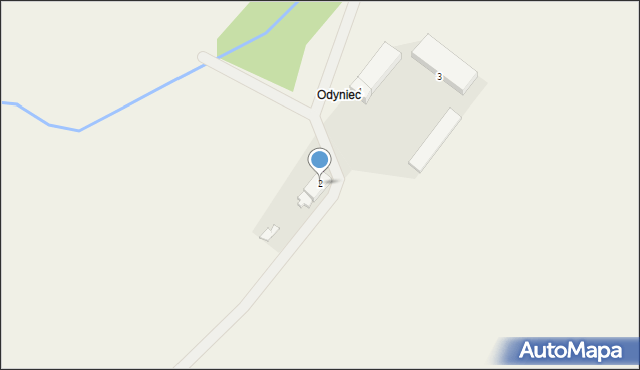 Szczepanów, Odyniec, 2, mapa Szczepanów