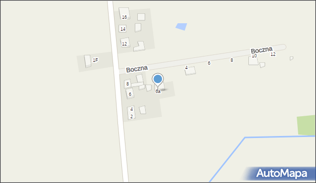 Wierzbno, Odolanowska, 6a, mapa Wierzbno