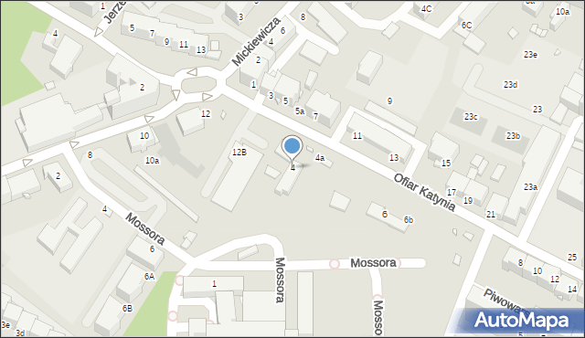 Brzeg, Ofiar Katynia, 4, mapa Brzeg