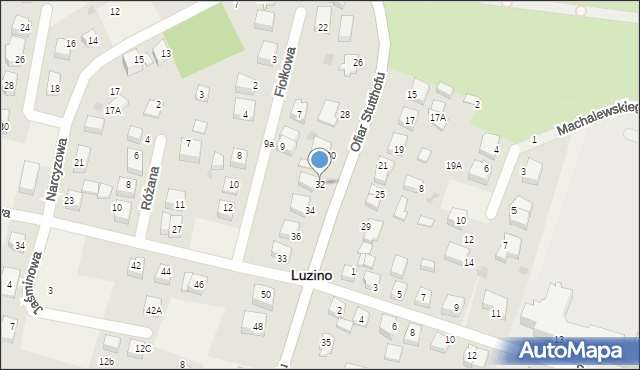 Luzino, Ofiar Stutthofu, 32, mapa Luzino