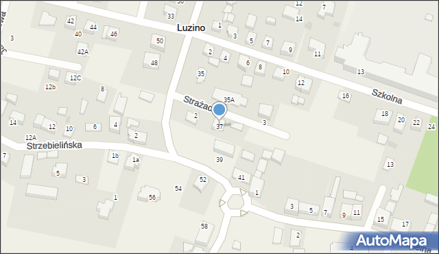 Luzino, Ofiar Stutthofu, 37, mapa Luzino