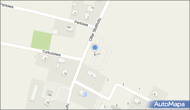 Luzino, Ofiar Stutthofu, 51, mapa Luzino