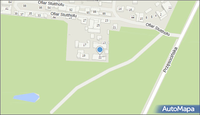 Police, Ofiar Stutthofu, 11, mapa Police