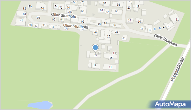 Police, Ofiar Stutthofu, 17, mapa Police