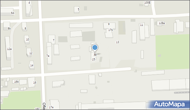 Przemyśl, Ofiar Katynia, 39, mapa Przemyśla