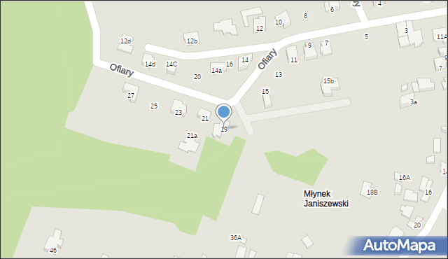 Radom, Ofiary Tadeusza, ks., 19, mapa Radomia