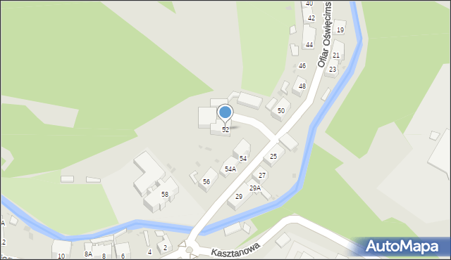 Świebodzice, Ofiar Oświęcimskich, 52, mapa Świebodzice