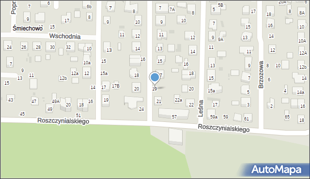 Wejherowo, Ofiar Grudnia 1970 r., 19, mapa Wejherowo