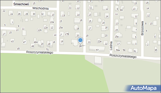 Wejherowo, Ofiar Grudnia 1970 r., 24, mapa Wejherowo