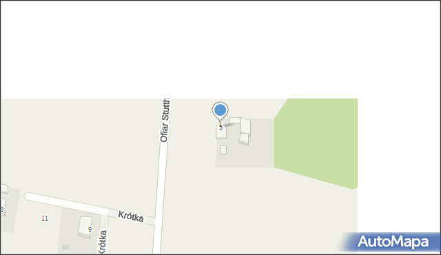 Wyszecino, Ofiar Stutthofu, 5, mapa Wyszecino